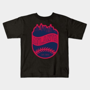 Atlanta Baseball 01 Kids T-Shirt